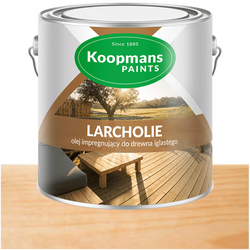 Koopmans LARCHOLIE olej do tarasu drewna iglastego BEZBARWNY UV 2,5L