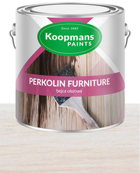 Koopmans PERKOLIN FURNITURE Bejca Olejna do schodów mebli BIELONY 20L