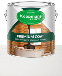 Koopmans PREMIUM COAT Lakier do ścian sufitów drewnianych 198 BIAŁY POL 20L