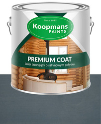 Koopmans PREMIUM COAT Lakier do ścian sufitów drewnianych 201 SZARY ANT 20L