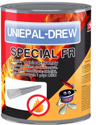 Lakier ogniochronny do drewna UNIEPAL-DREW SPECIAL FR 5L