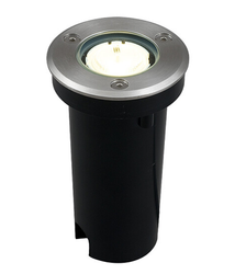 NOWODVORSKI Lampa Najazdowa Gruntowa MON LED 4454 IP67 SREBRNY 2W 100 lm