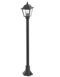 NOWODVORSKI Lampa stojąca Słupek Oświetleniowy ANA 1 m 100 cm 10501 CZARNY