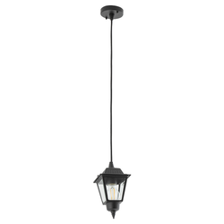 NOWODVORSKI Lampa sufitowa wisząca zewnętrzna ANA 10500 E27 CZARNY IP44