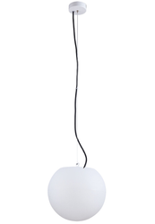 NOWODVORSKI Lampa sufitowa wisząca zewnętrzna CUMULUS S 9751 BIAŁY E27 IP65