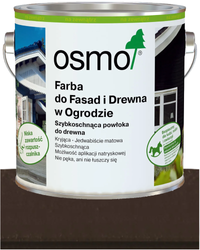 OSMO Farba do fasad elewacji i drewna w ogrodzie CZEKOLADOWY BRĄZ 7817 0,75