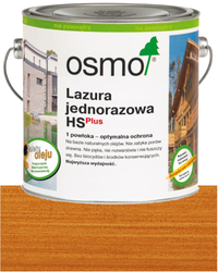 OSMO Lazura Jednorazowa Olej Lazurowy HS PLUS JASNY DĄB TRANSP 9206 2,5L