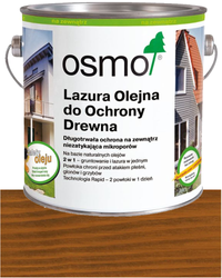 OSMO Lazura Olejna Olej Lazurowy do DREWNA 707 ORZECH 0,125L