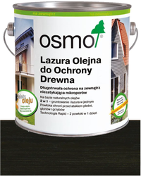 OSMO Lazura Olejna Olej Lazurowy do DREWNA 712 HEBAN 2,5L