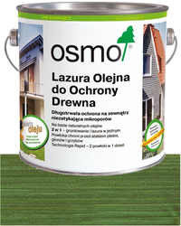 OSMO Lazura Olejna Olej Lazurowy do DREWNA 729 CHOINKOWA ZIELEŃ 2,5L