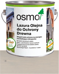 OSMO Lazura Olejna Olej Lazurowy do DREWNA 906 PERŁOWY SZARY 2,5L