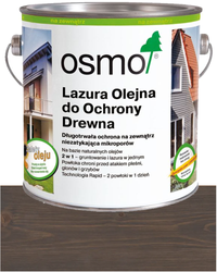 OSMO Lazura Olejna Olej Lazurowy do DREWNA 907 KWARCOWY SZARY 0,75L