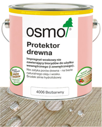 OSMO Protektor Impregnat Grunt do Drewna BEZBARWNY 4006 0,75L