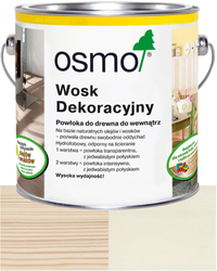 OSMO Wosk Dekoracyjny Intensywny  JEDWAB 3172 2,5L