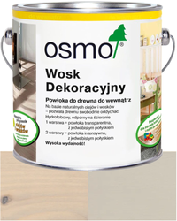 OSMO Wosk Dekoracyjny Intensywny KAMIEŃ 3181 2,5L