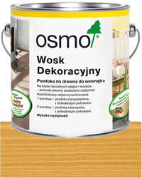 OSMO Wosk Dekoracyjny Transparentny BEZBARWNY DĄB 3164 0,005L PRÓBKA