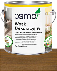 OSMO Wosk Dekoracyjny Transparentny BEZBARWNY DĄB ANTYCZNY 3168 0,005L