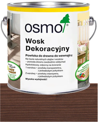 OSMO Wosk Dekoracyjny Transparentny BEZBARWNY HEBAN 3161 0,125L