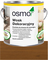 OSMO Wosk Dekoracyjny Transparentny BEZBARWNY LAPACHO 3144 0,125L