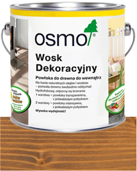 OSMO Wosk Dekoracyjny Transparentny BEZBARWNY ORZECH 3166 0,005L PRÓBKA