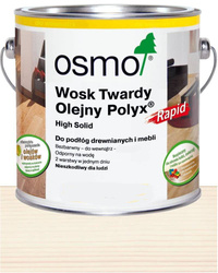 OSMO Wosk Twardy Olejny RAPID 3240 BIAŁY TRANSPARENTNY 0,75L