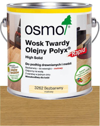 OSMO Wosk Twardy Olejny RAPID 3262 BEZBARWNY MATOWY 0,75L