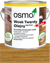 OSMO Wosk Twardy Olejny Wosk KOLOR 3071 MIÓD 0,75L