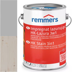 Remmers HK-Lasur Lazura Ochronna do drewna RAL 9006 ALUMINIUM SREBRNY 5L