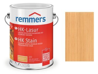 Remmers HK-Lasur impregnat do drewna 2,5 L HEMLOK