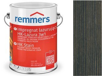 Remmers HK-Lasur impregnat drewna ANTRACYT 100ml