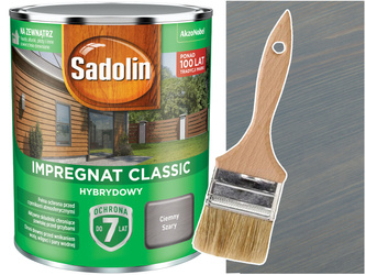 Sadolin Classic Hybrydowy - Ciemny Szary 0,75L