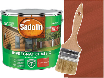 Sadolin Classic Hybrydowy  Szwedzka Czerwień 4,5L