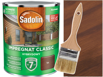 Sadolin Classic Hybrydowy - Teak 0,75L