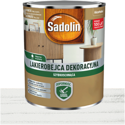 Sadolin Lakierobejca Dekoracyjna do wnętrz okien BIAŁY SKANDYNAWSKI 0,2L