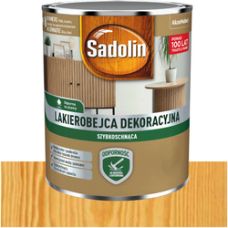 Sadolin Lakierobejca Dekoracyjna do wnętrz okien drzwi SOSNA SOSNOWY 0,2L