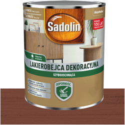 Sadolin Lakierobejca Dekoracyjna do wnętrz okien drzwi TEK TEAK 0,2L