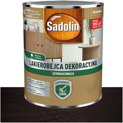 Sadolin Lakierobejca Dekoracyjna do wnętrz okien drzwi WENGE 0,2L