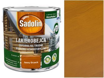 Sadolin Lakierobejca ODPORNA Jasny Orzech 0,75L