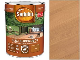 Sadolin SUPERDECK olej do tarasu Dąb 0,75L