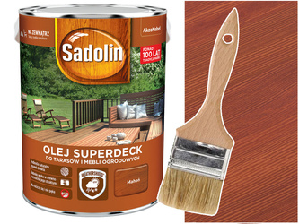 Sadolin SUPERDECK olej do tarasu Mahoń 10L