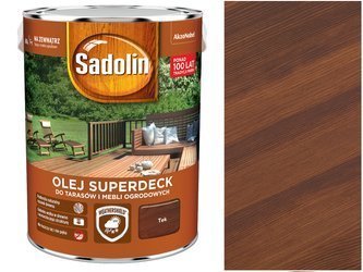 Sadolin SUPERDECK olej do tarasu Tek 5L