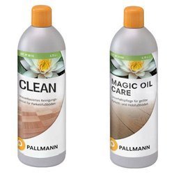 ZESTAW Pallmann MAGIC OIL CARE 0,75L + CLEAN 0,75L